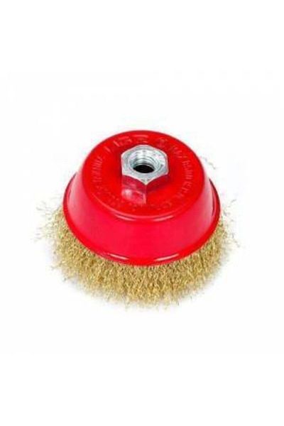 Bhd Tools Professional Fringed Bowl Brush Rust Dirt Removal 75 Mm