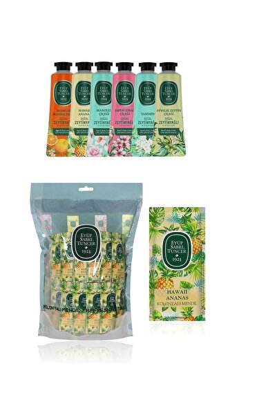 Eyüp Sabri Tuncer EYÜP SABRİ TUNCER KREMLER 50 ML X 6, ISLAK MENDİL 150'Lİ, S...