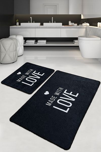 Chilai Home Set de 2 covorașe de baie Con Amore Djtbanyo