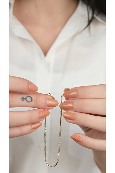 Arpaş 14 Ayar Altın İnce Toplu Boncuk Bileklik