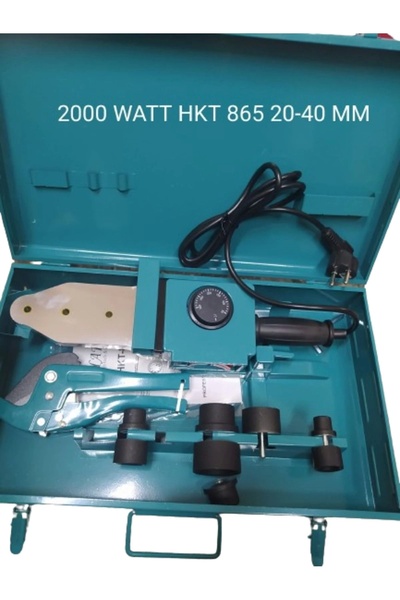 haktaş PROFOSYONEL PPRC PVC BORU KAYNAK MAKİNASI 2000 WATT 20-40 MM MAKASLI  HKT 865