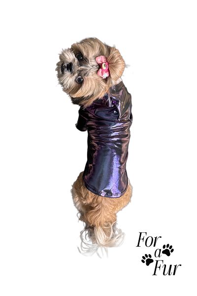 For a Fur Dog Sweat Thin Iridium Laser