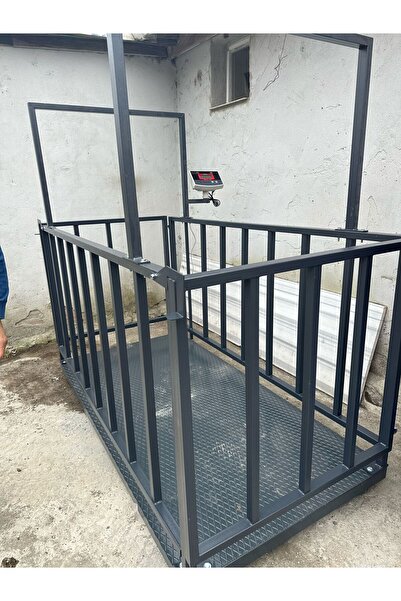 LİDER TERAZİ 100x200 cm 3 Ton Büyükbaş Hayvan Baskülü