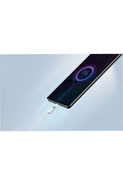 RİVERSONG Lotus 10 Type-C to Type-C Charging Cable, 1 Meter, CT53, Wide Compatibility, Light Gray
