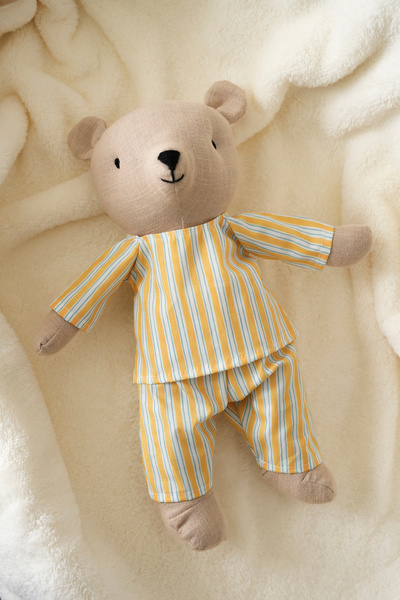 Tuğba Kuğu Pijamalı Ayı Uyku Arkadaşı