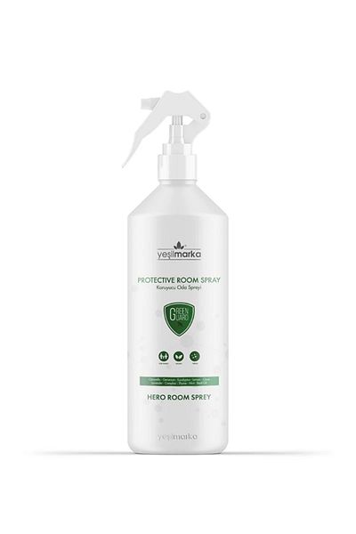 yeşilmarka Natural Mosquito Repellent Room Spray, Herbal Formula, Long Term Protection, Skin-Friendly Spray, Ef