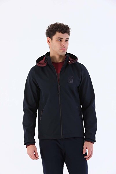 MARATON Regular Erkek Kapüşonlu Lacivert- Ceket