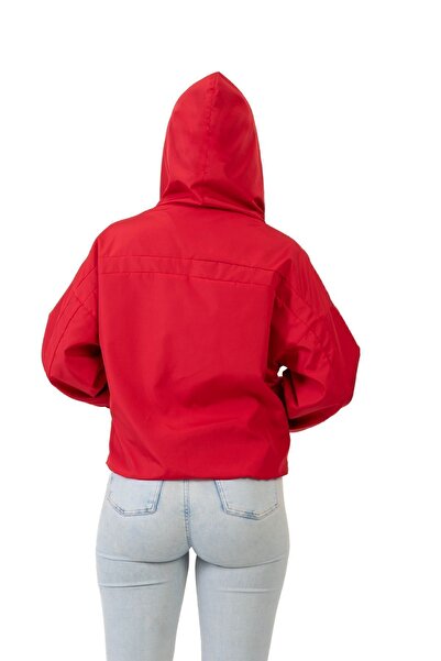 Firststops Sports Women's Red Door Water and Wind Proof Lined Oversize Raincoat