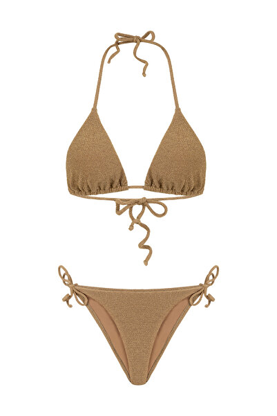 TIME MUSE Vizon Simli MAEVE Üçgen Bikini Takım