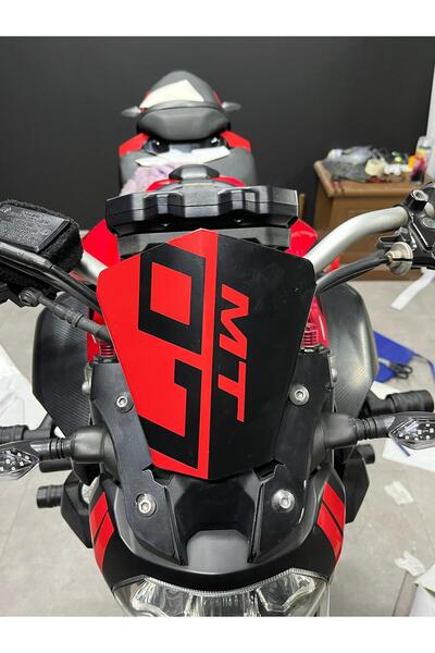 MT07 2014-2017 METAL SİPERLİK CAM STİCKER