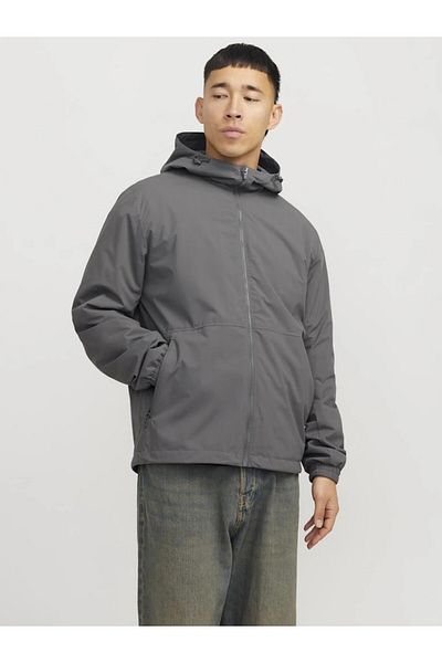 Jack & Jones Мъжко сиво леко яке Jjeurban, цвят Sn, 12268606 - Castlerock
