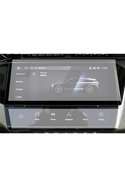 Mobilite بيجو 308 GT Line Audio Multimedia متوافق مع واقي شاشة نانو زجاجي