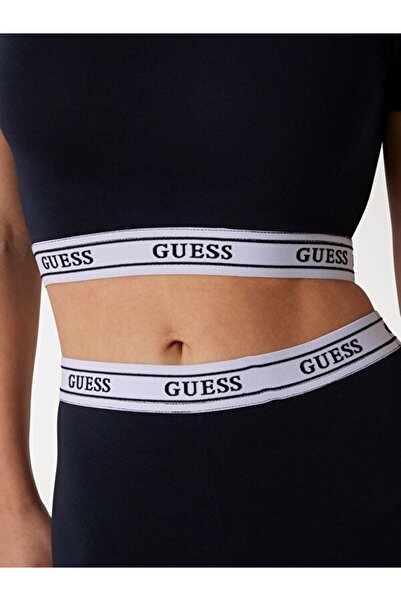 Guess Belde Logolu Kapri Tayt