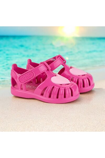 IGOR Sandale pentru fete - Velcro pentru utilizare zilnică și în apă Talpă anti-alunecare