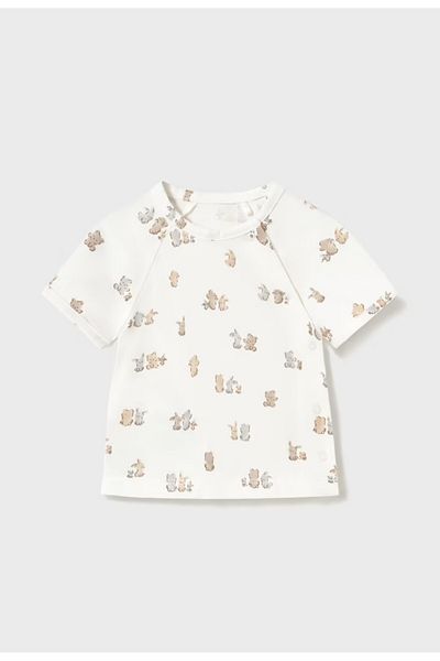 MAYORAL Men's Newborn Printed 3-Piece T-Shirt Tracksuit Set