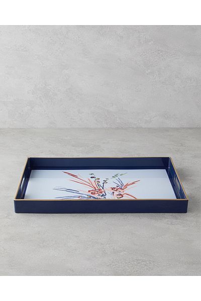 English Home صينية بلو شيميرا PP مقاس 40x26 سم