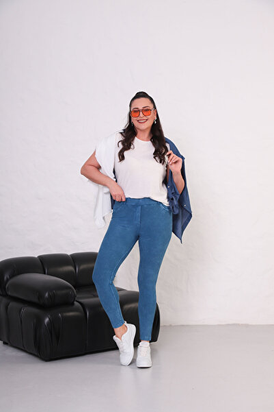 Bushe Butik Tayt pantalon büyükbeden