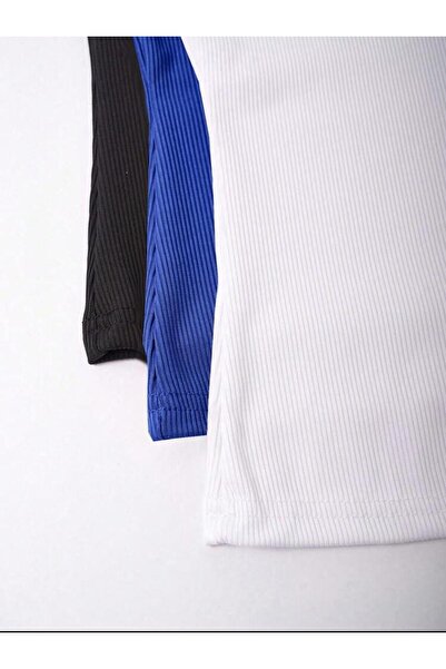 bemmoda Women's Set of 3 3'Color Halter Neck Camisole Tank Top