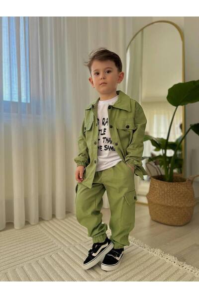 Rainbow ERKEK ÇOCUK  BADİ,CEKET,PANTOLON 3LÜ TAKIM