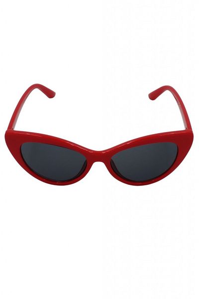 BM GİFT DESİGN Women's Cat Eye Sunglasses Red