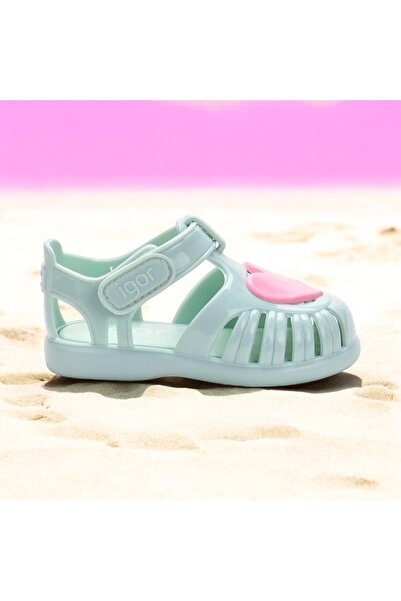 IGOR Girl's Sandals - Velcro Daily and In-Water Use Non-Slip Sole