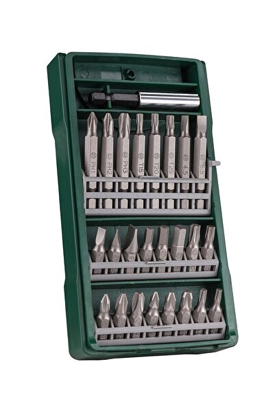 Bosch Gsb 185-li Tek Akülü Kömürsüz Darbeli Matkap Vidalama Şarjlı Matkap + 25 Parça Vidalama Ucu