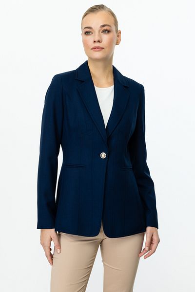 Ekol Ornamental Pocket Jacket with Stitching Detail