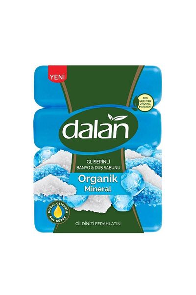 Dalan Organic Mineral Bath Soap - 4X150Gr