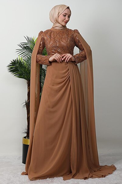 GİYZAMİLA Βραδινό φόρεμα Münteha Hijab Μαύρισμα