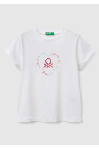 Benetton تي شيرت طفلة Bg