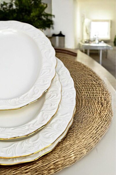 Digithome طقم أطباق تقديم بورسلين روزن 24 و 30 سم ROSSEN-24 ROSSEN-30 C320.045