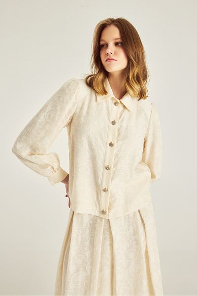 Naramaxx Stylish Jacket with Stone Buttons