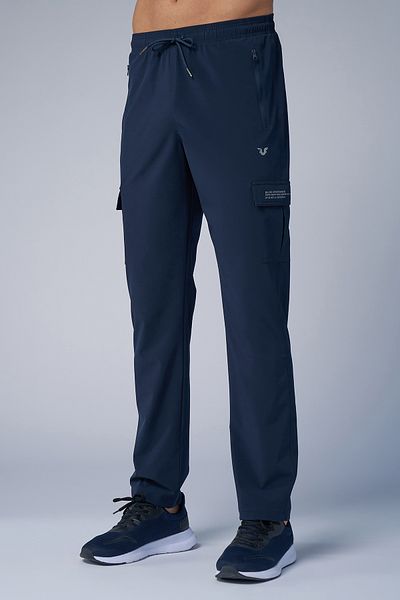bilcee Ανδρικό Navy Blue Training Λεπτό καλοκαιρινό ανδρικό αθλητικό παντελόνι 4139
