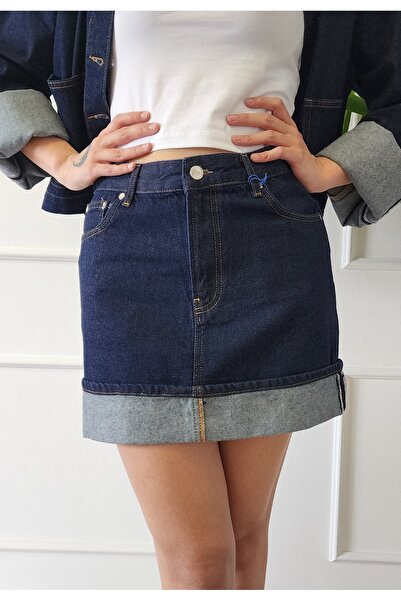 My Boutique Katlama Detaylı Etek