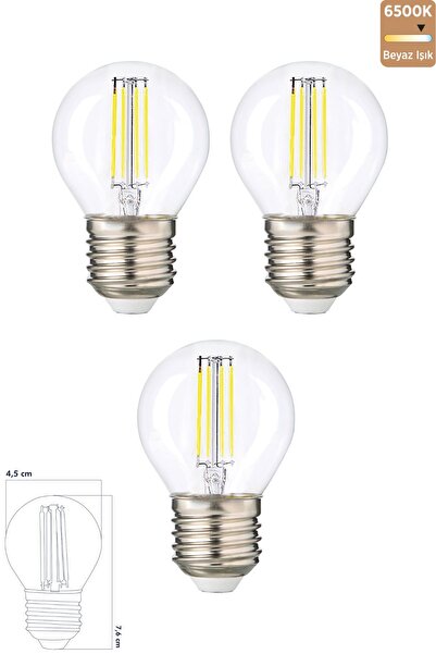 Heka Led Filament Rustik Ampul 6 Watt E27 Beyaz Işık ERD-247