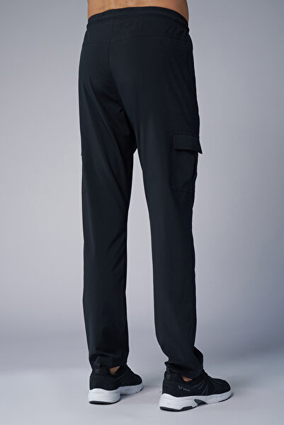 bilcee Men's Black Training Bottom 4139