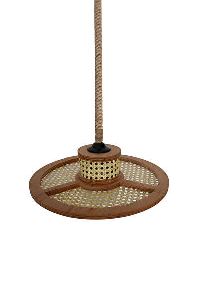 AHŞAP FABRİKASI Istanbul Serisi Lumina Hazeran Avize Sarkıt