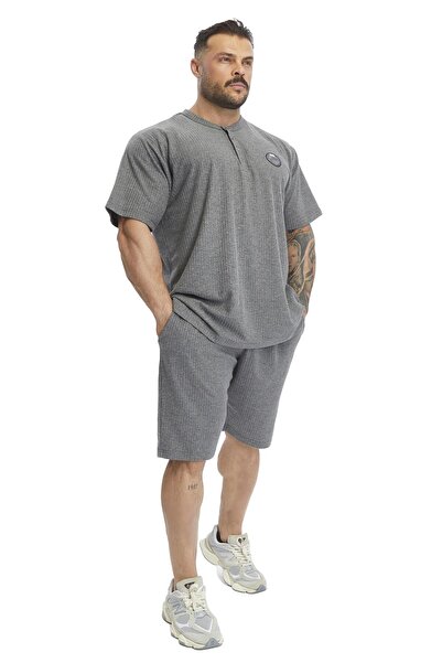 Big Sam Men's Cotton Sports Shorts with Emblem Big Sam 1521