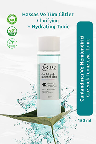 raxeria Canlandırıcı ve Nemlendirici Gözenek Temizleyici Tonik - Clarifying +...