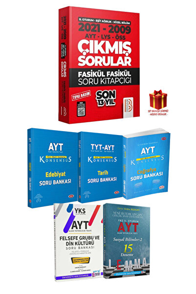 Panem Yayınları EA 13 Yıl Çıkmış Sorular-Edeb.-Tarih-Coğ.-Fels.Soru B.-DKAB-D...