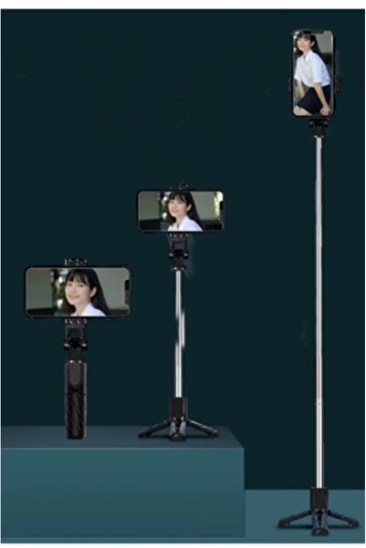 gaman Portatif Taşıması Kolay Kumandalı Selfie Çubuğu,90°Açılı Telefon Tutucu...