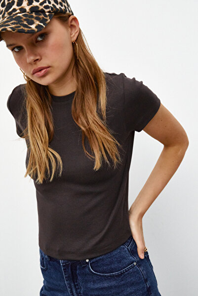 urban focus Sıfır Yaka T-Shirt