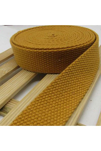 Choice yellow New 5Meters 32mm Canvas Ribbon Belt Bag  Cotton Webbing Canvas Webbing Knapsack Strapping Sew