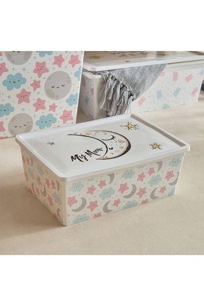 Home Box Adventurer Trend Printed Box - 37x26x14 cm