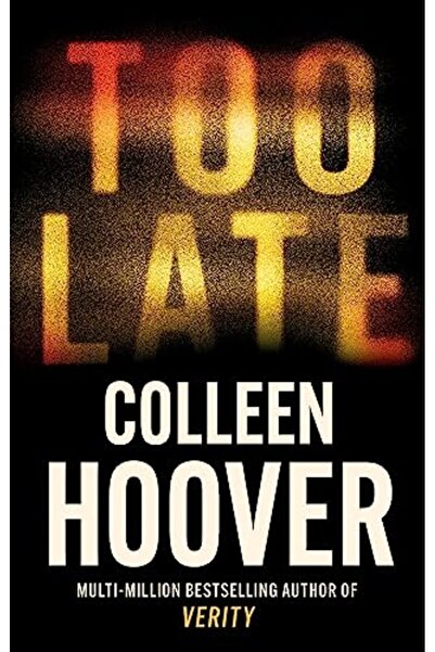 Hachette Distribution Too Late The Darkest Thriller Of The Year From The Glob...