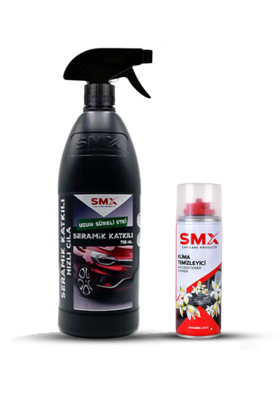 SMX Seramik Katkılı Hızlı Ve Pratik Cila 750ml Klima Temizleyici 200ml