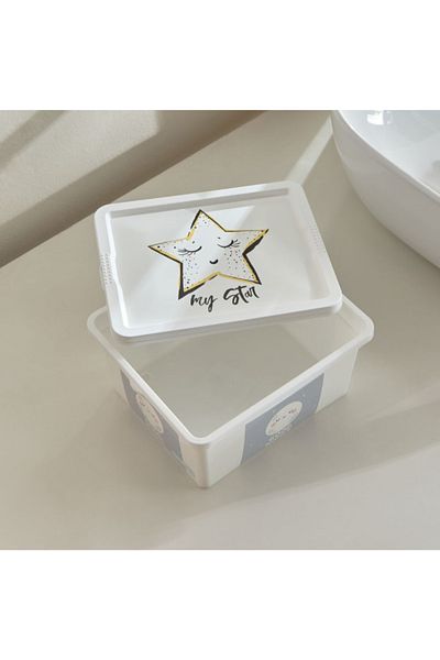 Home Box Adventurer Trend Printed Box - 19x16.5x9.5 cm