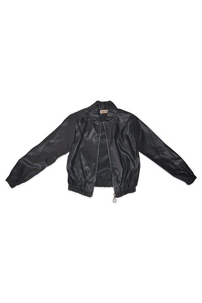 Trend Bebe Butik Girl's Leather Jacket - Zippered, Ruslan, Seasonal School, Daily, Special Occasion Design