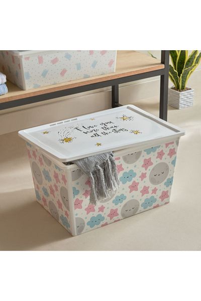 Home Box Adventurer Trend Printed Box - 52.5x37x31 cm