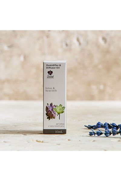 ORCHID Lotus and Hyacinth Aroma Concentrate Humidifier and Diffuser Oil - 10 ml
